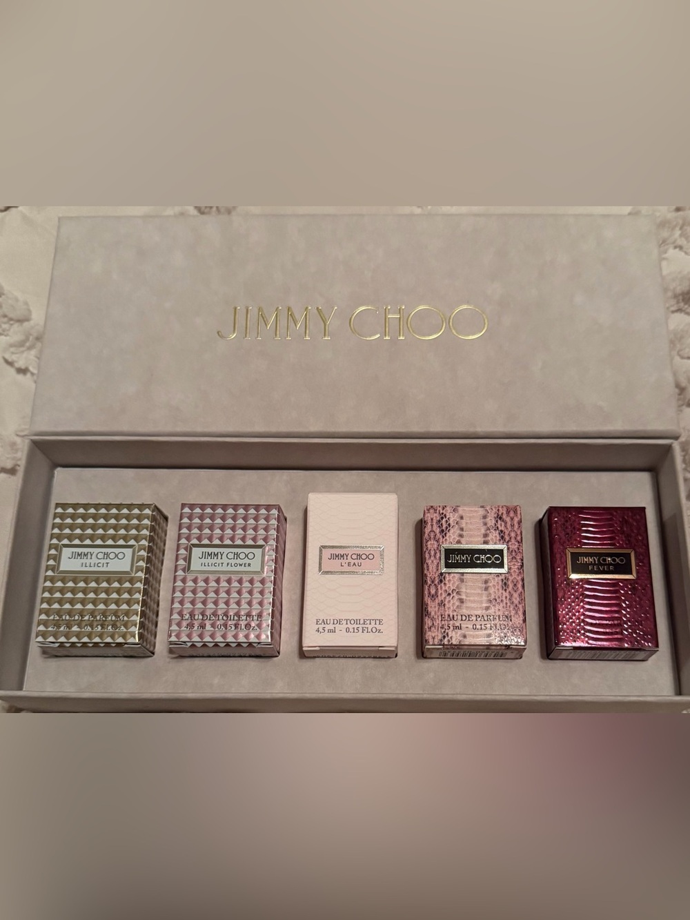 Jimmy Choo 5 Piece Variety Mini Set